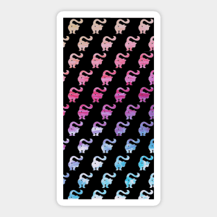 Rainbow Cat Butts Sticker